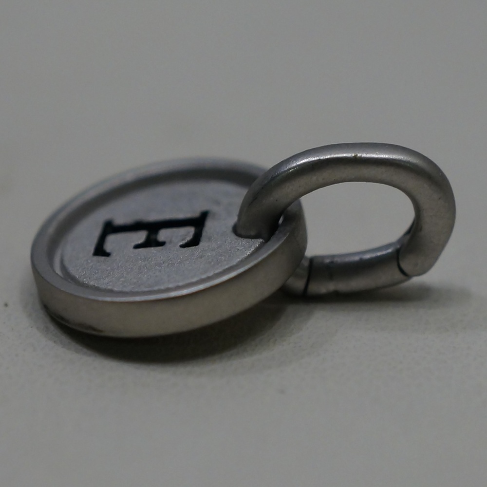 Sterling Silver (.925) O.W.L. Initial Pendant - Picture 2 of 5